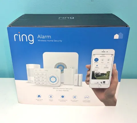 Ring Alarm 5-Piece Security Kit - White (4K11S7-0EN0) 1st Gen - Brand New