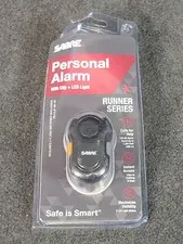 SABRE Personal Alarm with Clip LED Light & 120Db Weatherproof Runner Alarm