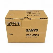 SANYO VCC-6584 Color CCD CCTV Wired Surveillance Security Camera