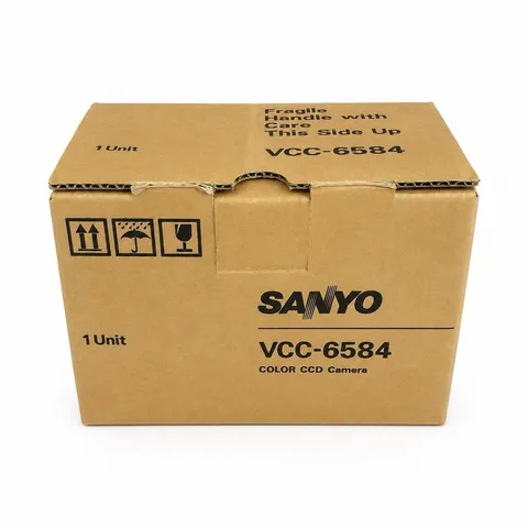 SANYO VCC-6584 Color CCD CCTV Wired Surveillance Security Camera