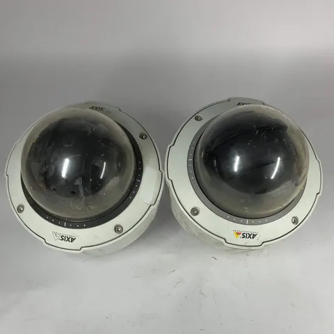 LOT OF 2x Broken AXIS 60Hz 1080p PTZ Outdoor Network Dome Camera Q6055-E