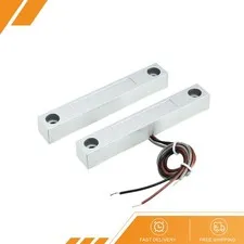 MC-58 NC NO Alarm Security Rolling Gate Garage Door Contact Magnetic Reed Switch
