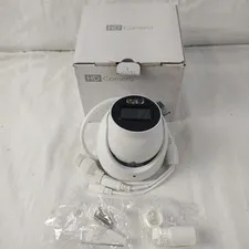 IP-5IRD6S4C4-28 IP 6MP 2.8mm Dual Light Color 98ft LED Mic Turret Camera TVT ENS
