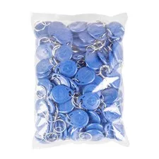 100pcs RFID 125KHz Tag Keychain Door Control FOB Reader Security Access Token