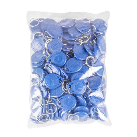 100pcs RFID 125KHz Tag Keychain Door Control FOB Reader Security Access Token