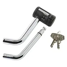 Receiver Lock, Weather Resistant Trailer Coupler, Keyed 2866DAT | Trailer