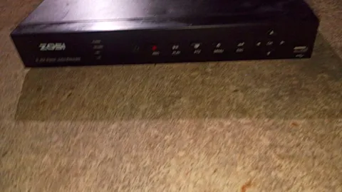 ZOSI 8-Channel H.264 DVR Digital Video Recorder, Black, USB Connectivity