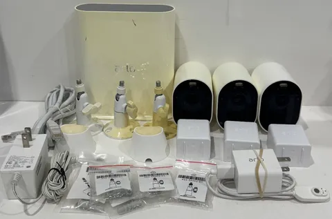 Arlo Pro 3 2K QHD Wire-Free Security Camera System 3 Camera System VMS4340P-100