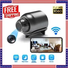 Mini Wifi IP Camera Home Security Night Vision HD 1080P Motion Detection