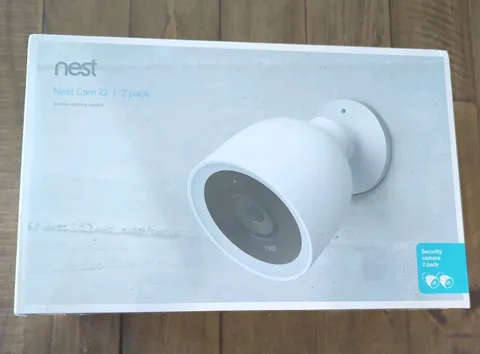 Google Nest Cam IQ Outdoor Smart WiFi Security Camera 2-Pack NC4200US NEW SEALED