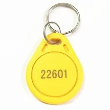 100pcs Thin 26 Bit Proximity Key Fobs Weigand Prox Keyfobs Compatable with ISOPr