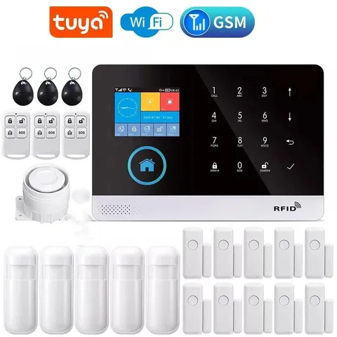 Hot Tuya Alarm System Wi-Fi/2.4 GSM/4G Motion Sensor Home Security FREE SHIPPING