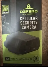 Tactacam Defend Cellular Security Camera HD Outdoor Weatherproof Night Vision