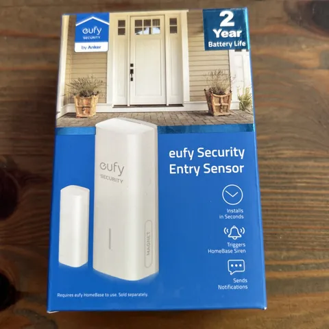 eufy Entry Sensor Send Alert Triggers Siren