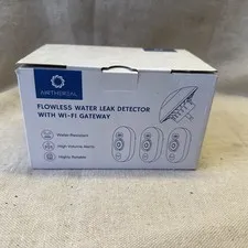 AIRTHEREAL Flowless Water Leak Detector 3 Pack With Wi-Fi Gateway
