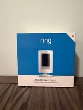 Ring Stick Up Plug-in 1080p HD Security Camera - Black