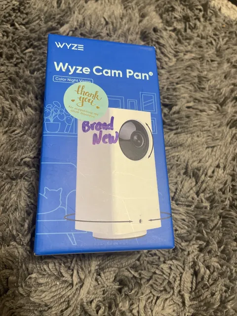 WYZE Cam Pan Color 1080p Night Vision Tilt & Zoom Camera New Sealed