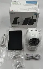 WANSVIEW B6 2K 3MP WIRELESS SECURITY CAMERA WITH SOLAR PANEL
