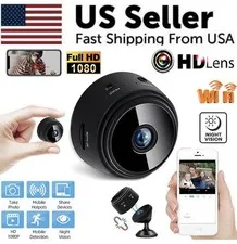Mini Wireless Record Camera WiFi IP Home Security DVR Night Vision HD USB 1080P