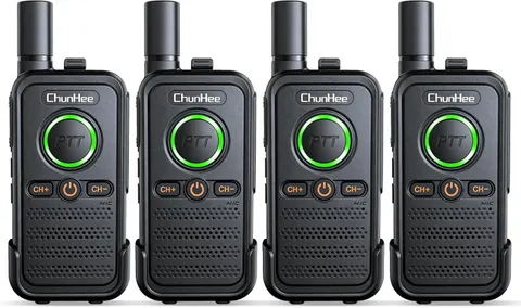ChunHee Wireless Intercom System, 2 Way Voice Intercom for Home, 1.5-Mile Long R