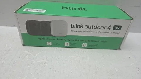 Blink Outdoor 4 XR 2-Pack Home Security Camera Bundle SEALED in Original Box