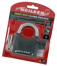 Heavy Duty Padlock Alarm Keyed Security Siren for Shed Bicycle Motorbike