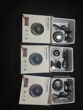 SMALL WIFI HD VIDEO CAMERA LOT 2 BLACK 1 WHITE NEW OPEN BOX