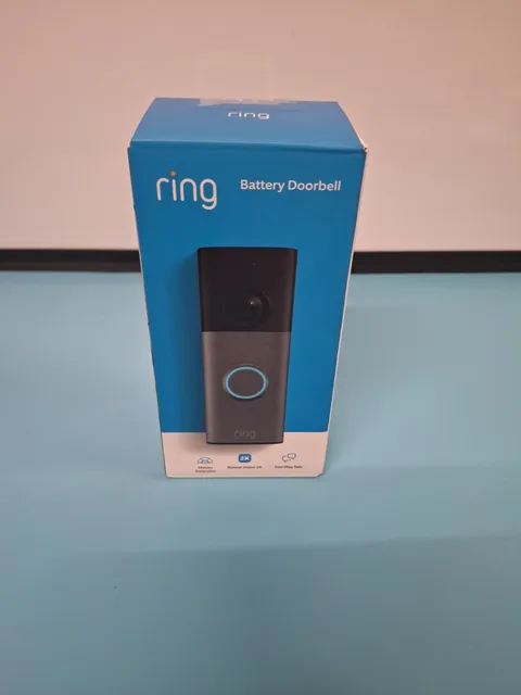 Ring Battery Doorbell (Newest Model) Retinal 2K Smart Video Camera - Brand New