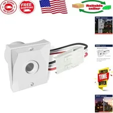 Energy-Saving Outdoor Sensor with Quick-Swap Ezee Plug – White,  Listed