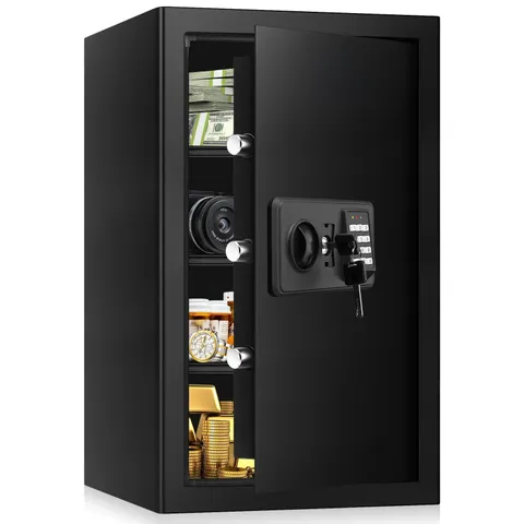 5.2 Cu Fireproof Safe for Home Digital Security Waterproof with Shelves