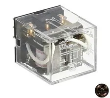 OMRON (OMRON) Bypower Relay Relay Standard Single DC24V 10A (resistance load)