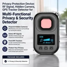 Multi-functional Anti-Spy Bug Detector for Eavesdropping & Magnetic Tracking NEW