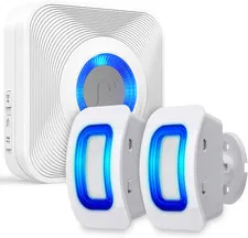 Fosmon Wavelink Door Chime Driveway Alarm Guard Wireless Motion Sensor (500 Feet