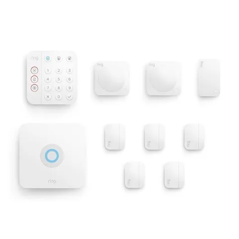 Ring Alarm Security Kit, 10-Piece 2nd Generation, Easy Install with Emergency IO