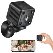 Mini WiFi Small Video 1080p HD Wireless Magnetic Security Camera， Mini Wirele...