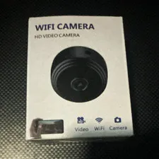 WiFi Camera IP/Network Wireless Wi-Fi Indoor HD Surveillance Camera, Black (1)