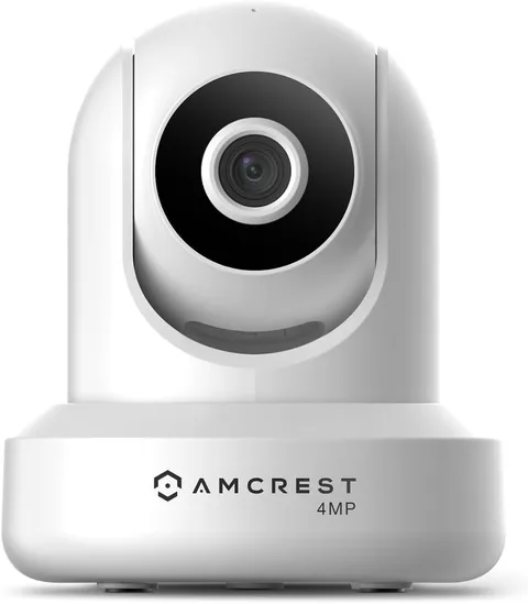 4MP WiFi Indoor Security Camera with Pan Tilt Two-Way Audio Night Vision 90