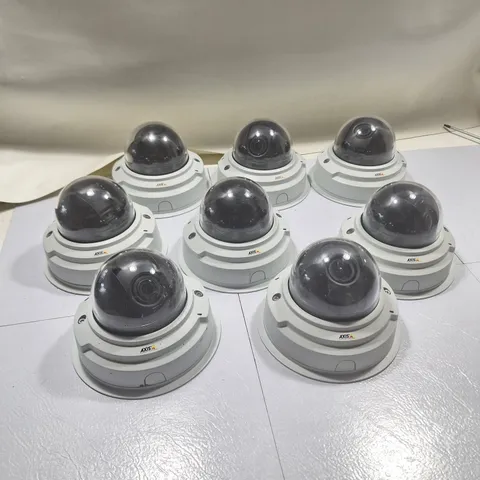 Lot Of 8 Axis Network Security Cameras P3365