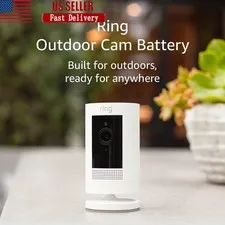 Outdoor Battery Security Camera Live View Motion Detection WiFi Alexa Ready New