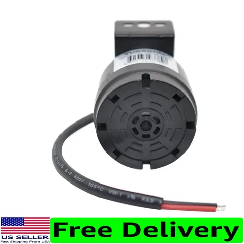 100dB Waterproof Back-Up Alarm for 12-24V Vehicles – Reliable Safety Solution