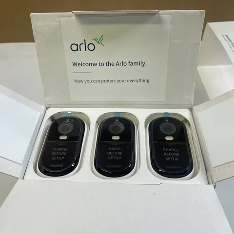 Arlo Essential 3 Camera Outdoor Wireless 2K Security Camera (2nd Gen)
