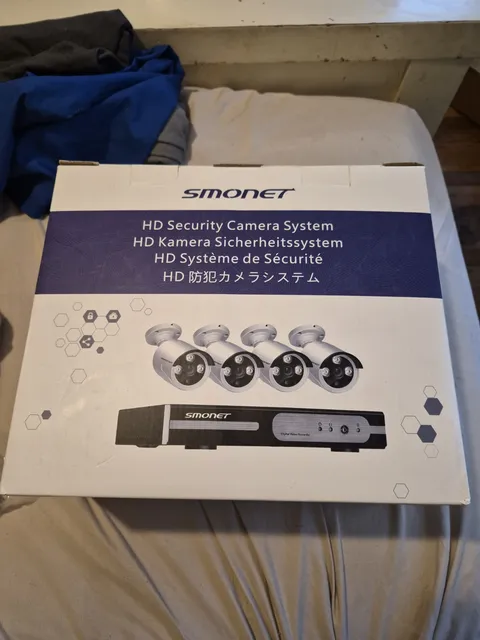 Smonet HD Security Camera Lot (4) – Cameras Only – No DVR/Base – Untested