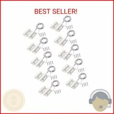 BNYZWOT MC-38 Surface Mount Wired NC Door Sensor Alarm Magnetic Reed Switch Whit