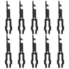 10Pcs Durable Bathroom Door Keys for Emergency Use with Plastic Material