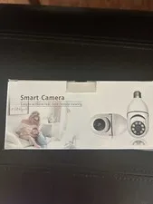 WiFi Panorama Smart Camera Bulb with 360° View and Motion Detection