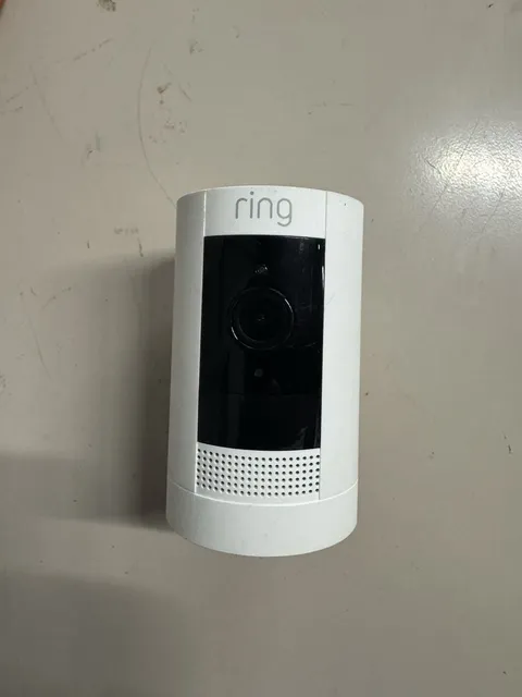 Ring Stick Up Cam Outdoor Wireless Security Camera - White