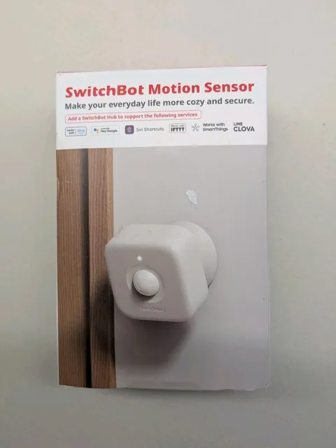 SwitchBot Smart Motion Door Sensor - Wireless Home Security System, PIR Motion