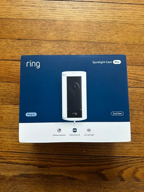 Ring 4K Spotlight Cam Pro (Newest Model) 2nd Gen