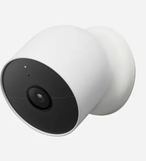 Google Nest Cam Wireless Wi‑Fi IP 1080p Night Vision White Indoor/Outdoor