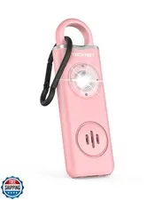 TECKNET Rechargeable Personal Safety Alarm for Women, 130dB Self Defense Keyc